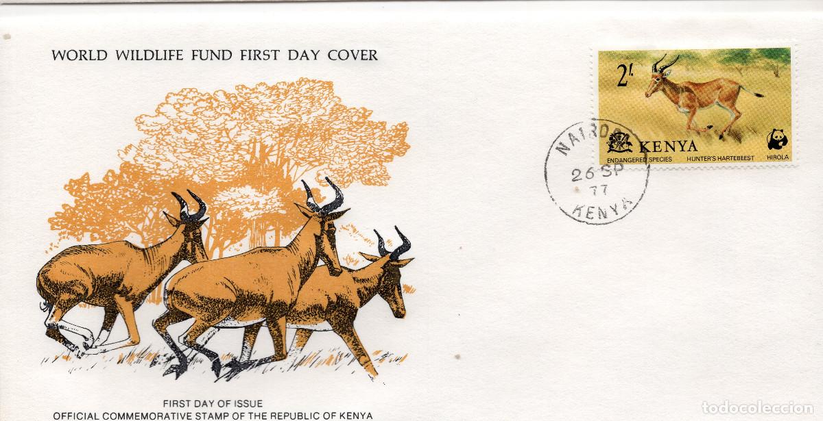 Sellos: KENYA 1977, MICHEL KE 89