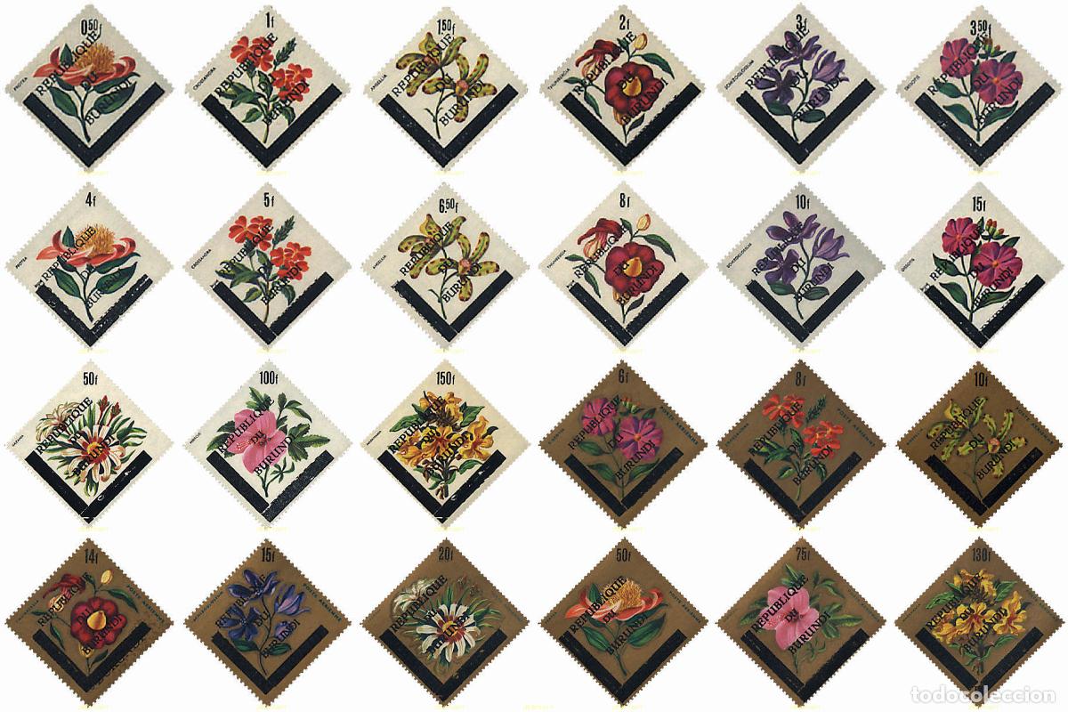 Sellos: 98280 MNH BURUNDI 1967 FLORES