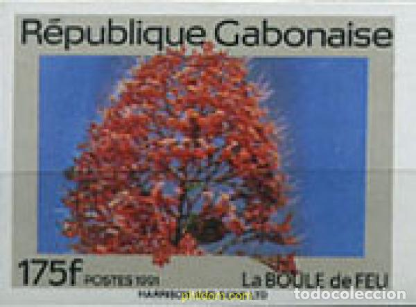 Sellos: 221487 MNH GABON 1991 FLORES DEL GABON
