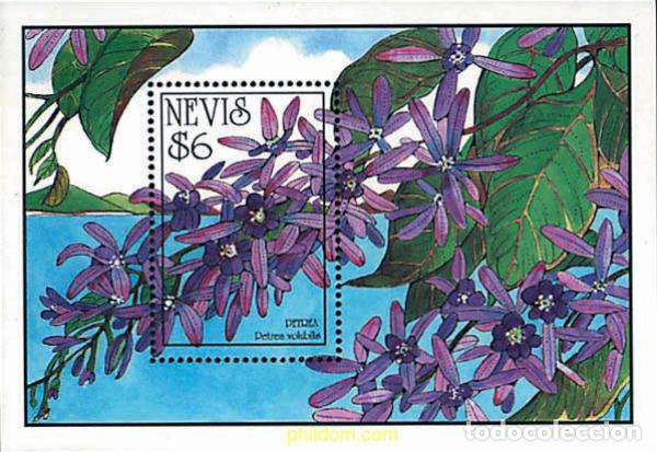 Sellos: 347406 MNH NEVIS 1993 FLORES TROPICALES