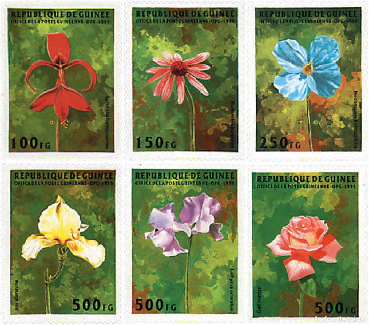 Sellos: 91757 MNH GUINEA 1995 FLORES