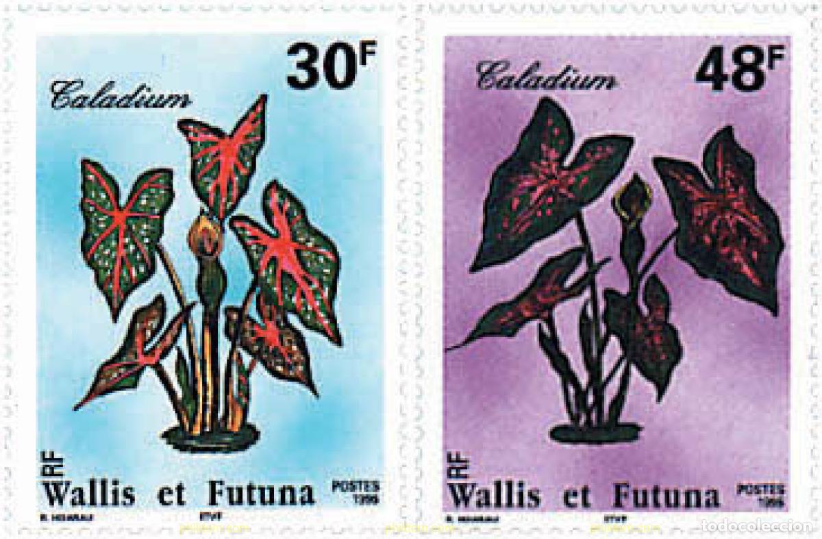 Sellos: 92990 MNH WALLIS Y FUTUNA 1996 FLORES LOCALES