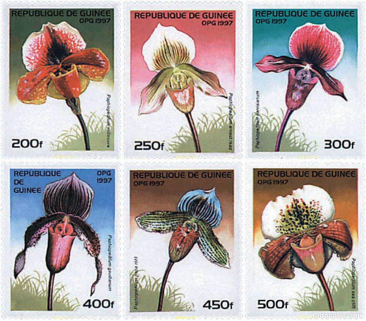 Sellos: 91758 MNH GUINEA 1997 ORQUIDEAS