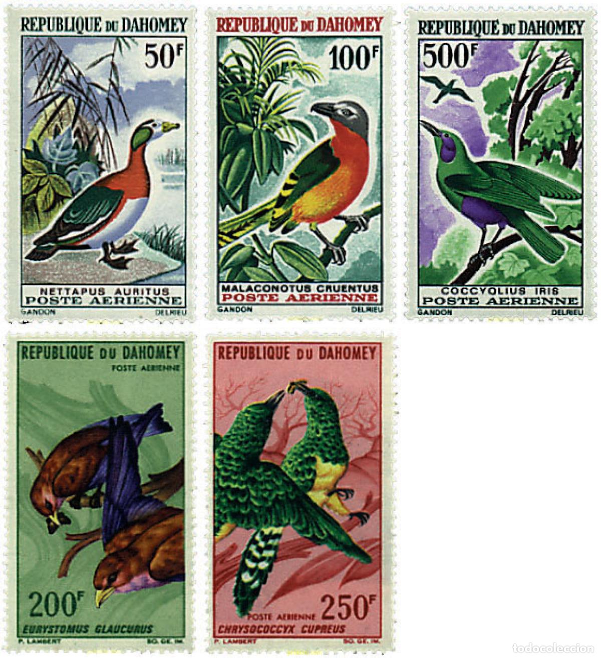 Sellos: 34140 MNH DAHOMEY 1966 AVES