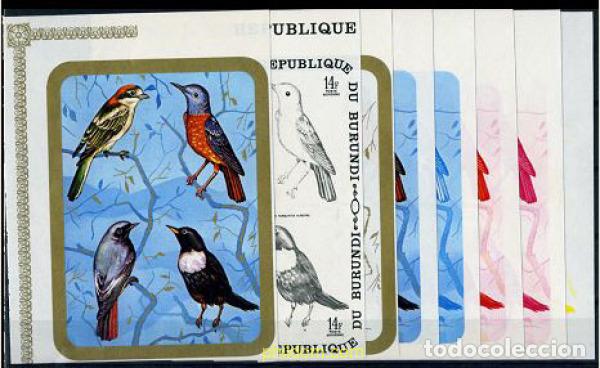 Sellos: 204292 MNH BURUNDI 1970 AVES