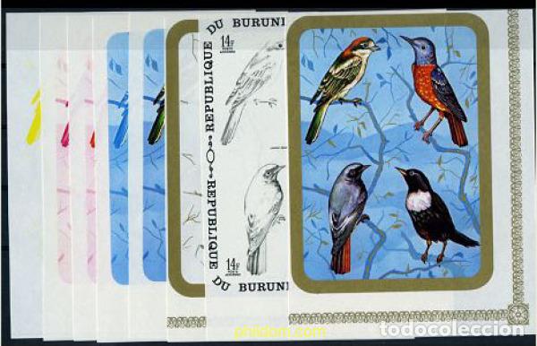 Sellos: 204293 MNH BURUNDI 1970 AVES