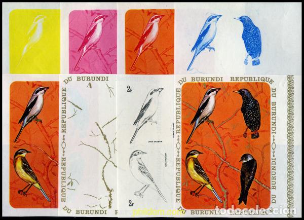 Sellos: 204331 MNH BURUNDI 1970 AVES