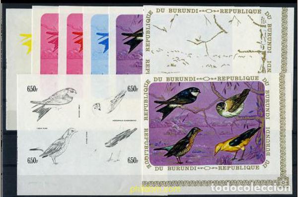 Sellos: 204350 MNH BURUNDI 1970 AVES
