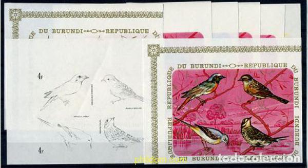 Sellos: 204355 MNH BURUNDI 1970 AVES