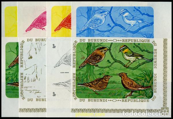 Sellos: 204356 MNH BURUNDI 1970 AVES