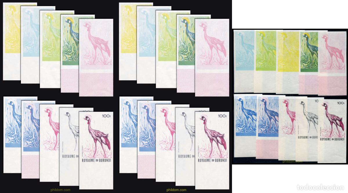 Sellos: 204142 MNH BURUNDI 1965 AVES