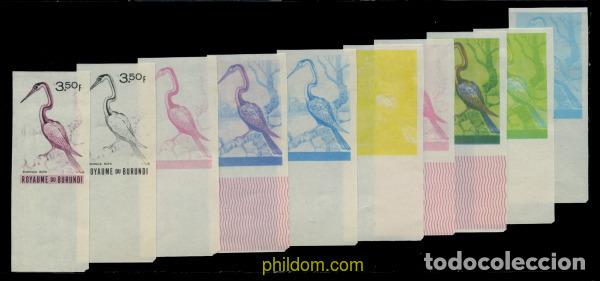 Sellos: 204149 MNH BURUNDI 1965 AVES