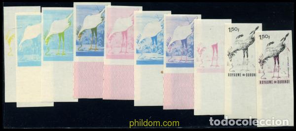 Sellos: 204154 MNH BURUNDI 1965 AVES