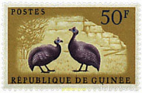 Sellos: 622320 MNH GUINEA 1961 PINTADAS