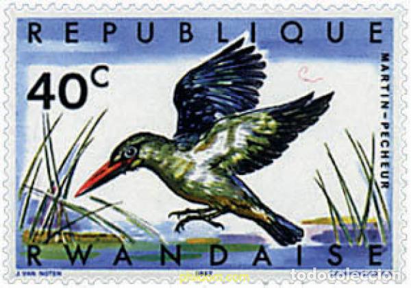 Sellos: 597912 MNH RUANDA 1967 AVES