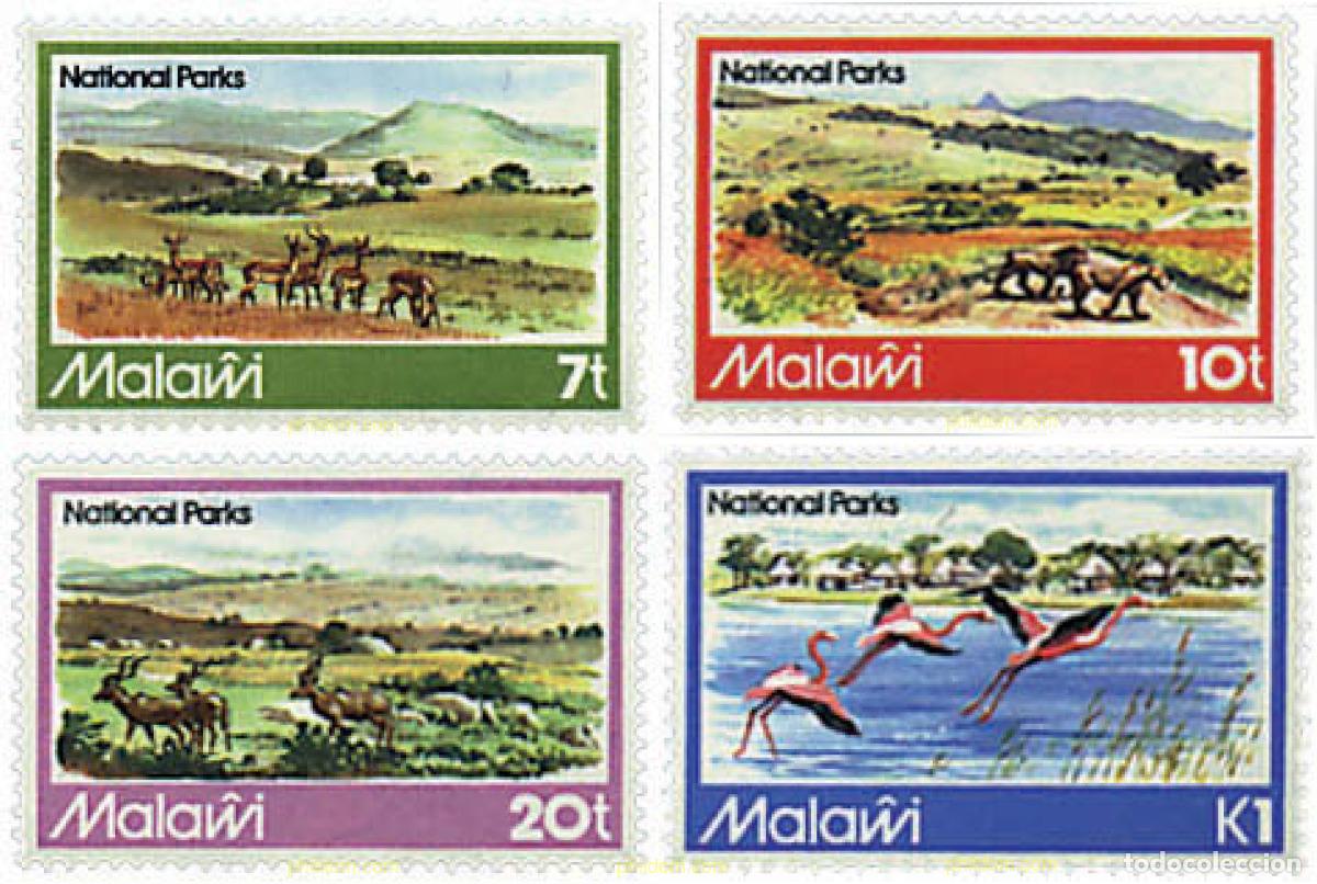 Stamps: 31605 MNH MALAWI 1982 PARQUES NACIONALES