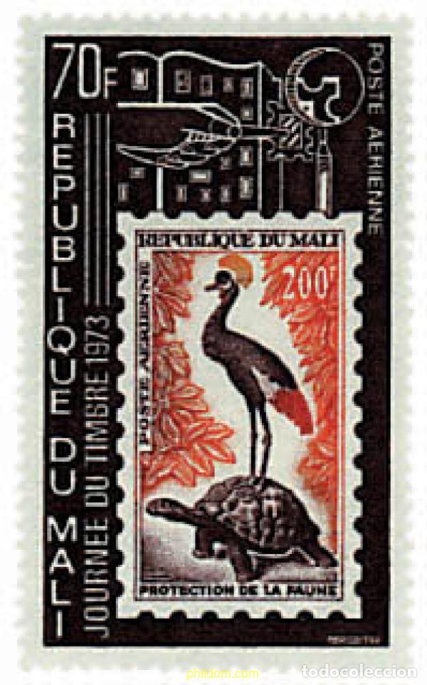 Sellos: 33969 MNH MALI 1973 DIA DEL SELLO