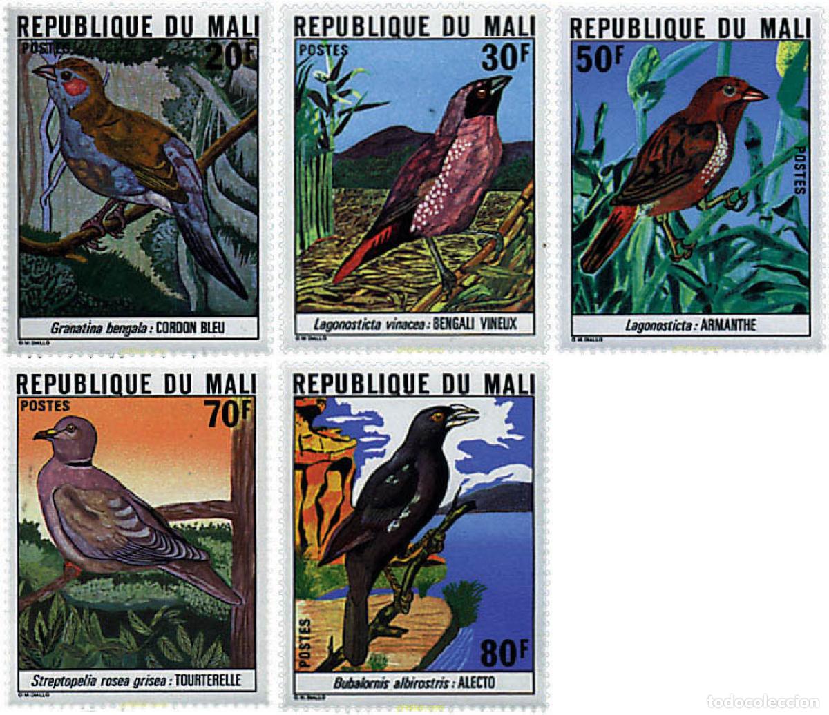 Sellos: 33176 MNH MALI 1978 AVES