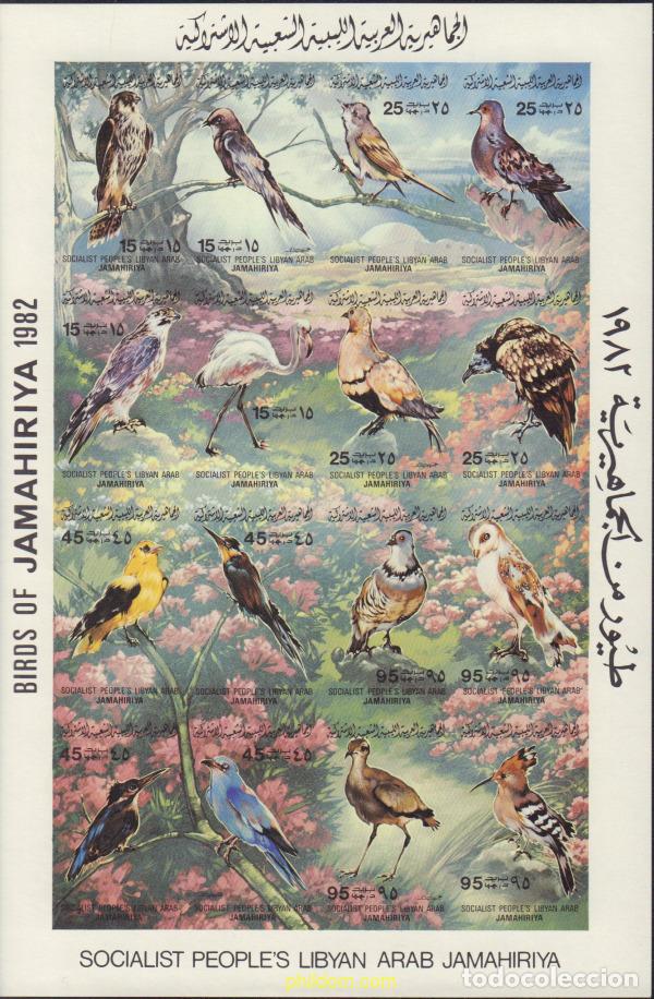 Sellos: 21111 MNH LIBIA 1982 AVES