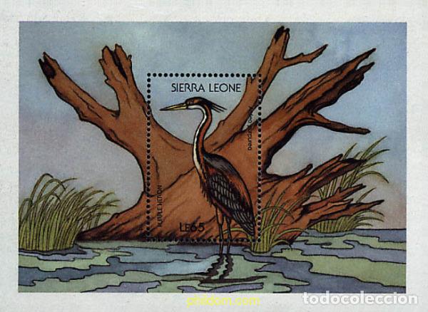 Sellos: 361962 MNH SIERRA LEONA 1988 AVES