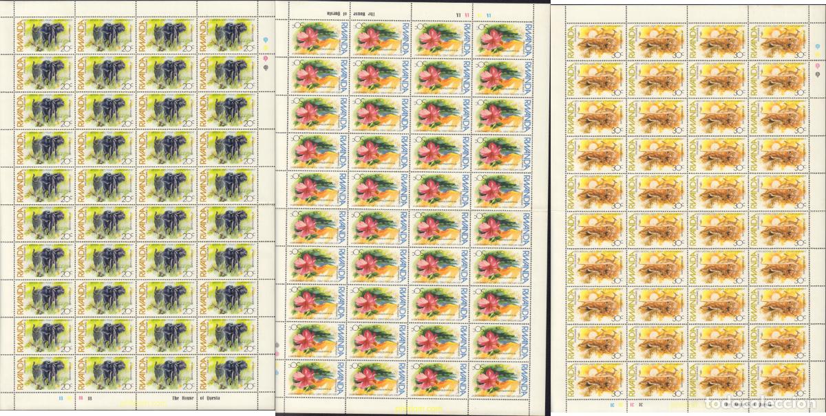 Sellos: 577479 MNH RUANDA 1982 10 ANIVERSARIO DEL PROGRAMA DE LAS NACIONES UNIDAS PARA EL DESARROLLO DE LA