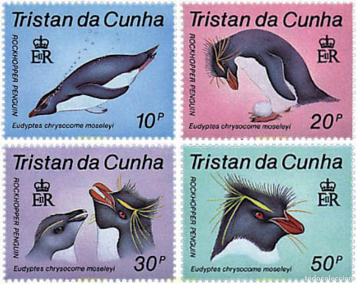 Sellos: 33800 MNH TRISTAN DA CUNHA 1987 PINGUINOS