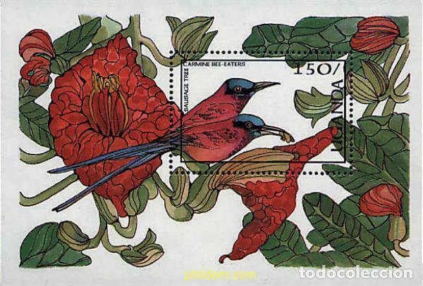 Sellos: 297780 MNH UGANDA 1987 FAUNA Y FLORA