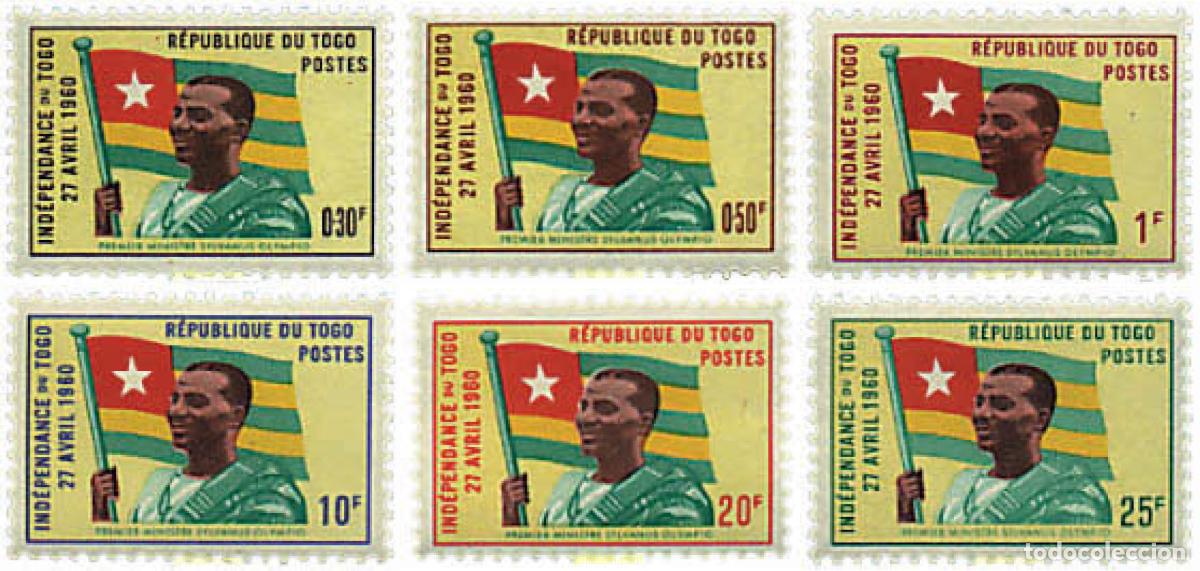 Sellos: 365516 MNH TOGO 1960 INDEPENDENCIA