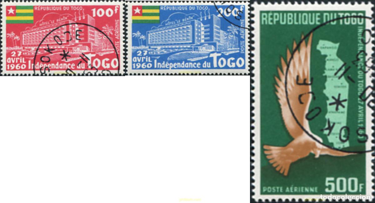 Sellos: 673575 USED TOGO 1960 INDEPENDENCIA