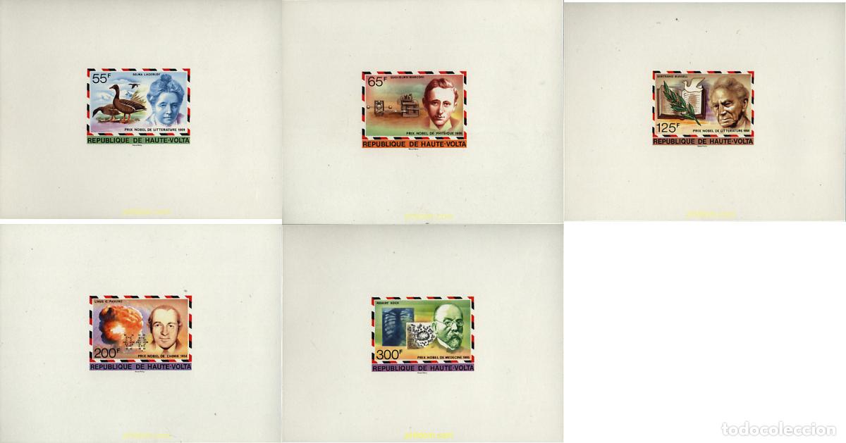 Francobolli: 22686 MNH ALTO VOLTA 1977 PREMIOS NOBEL