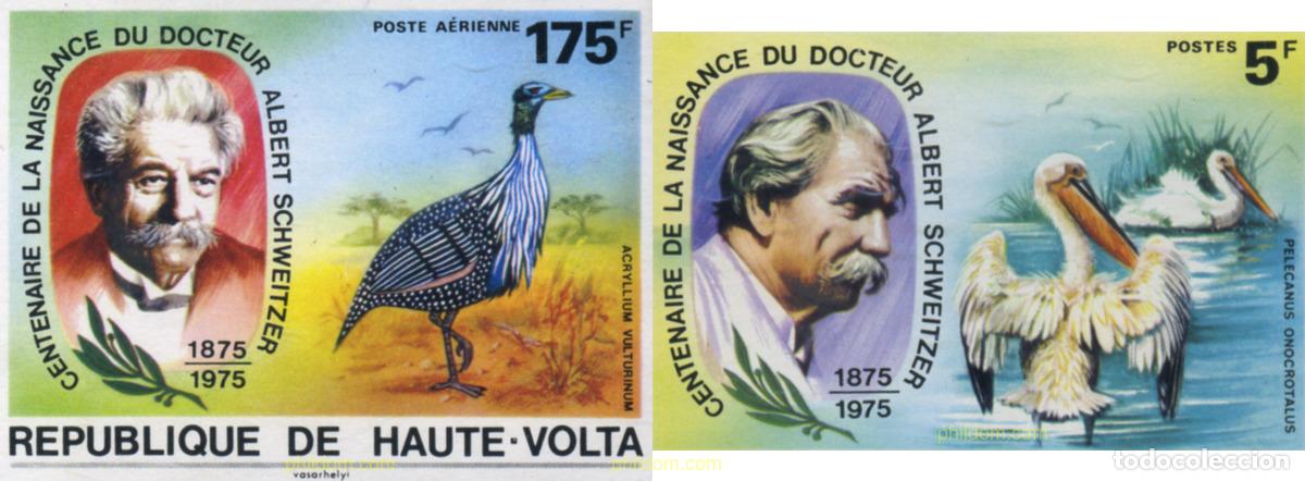 Francobolli: 203115 MNH ALTO VOLTA 1975 CENTENARIO DEL NACIMIENTO DE ALBERT SCHWEITZER