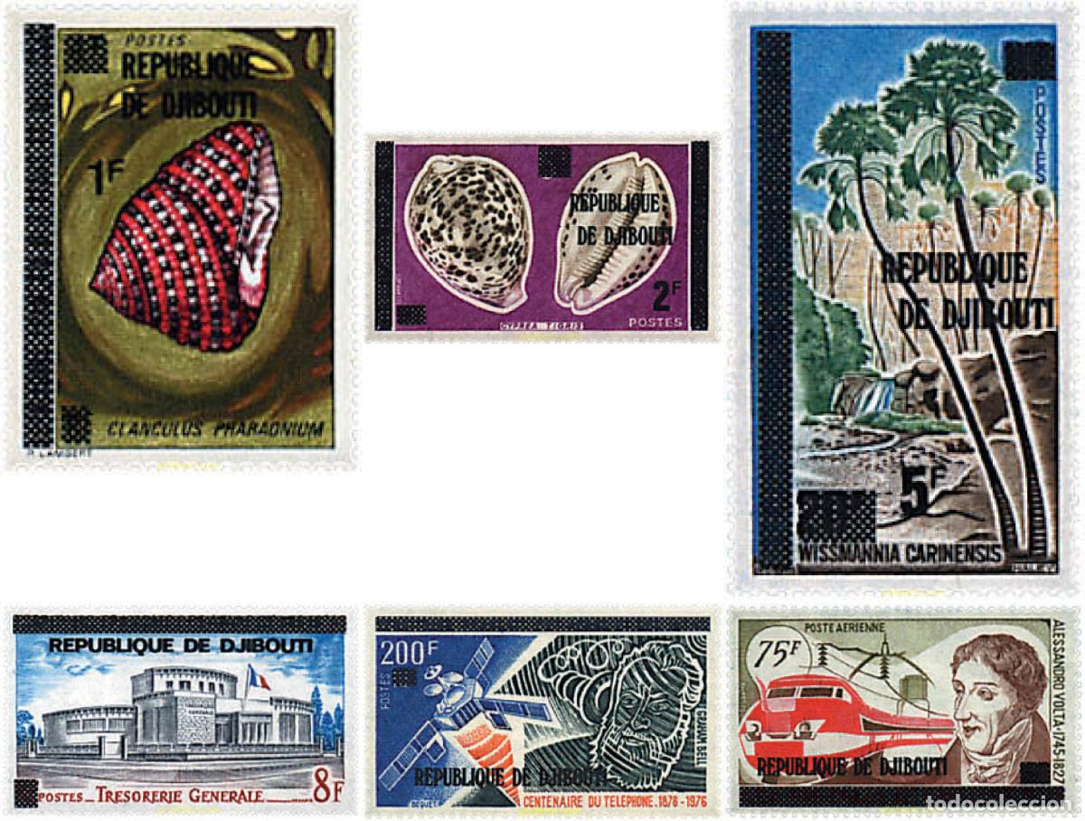 Sellos: 601951 MNH DJIBOUTI 1977 MOTIVOS VARIOS