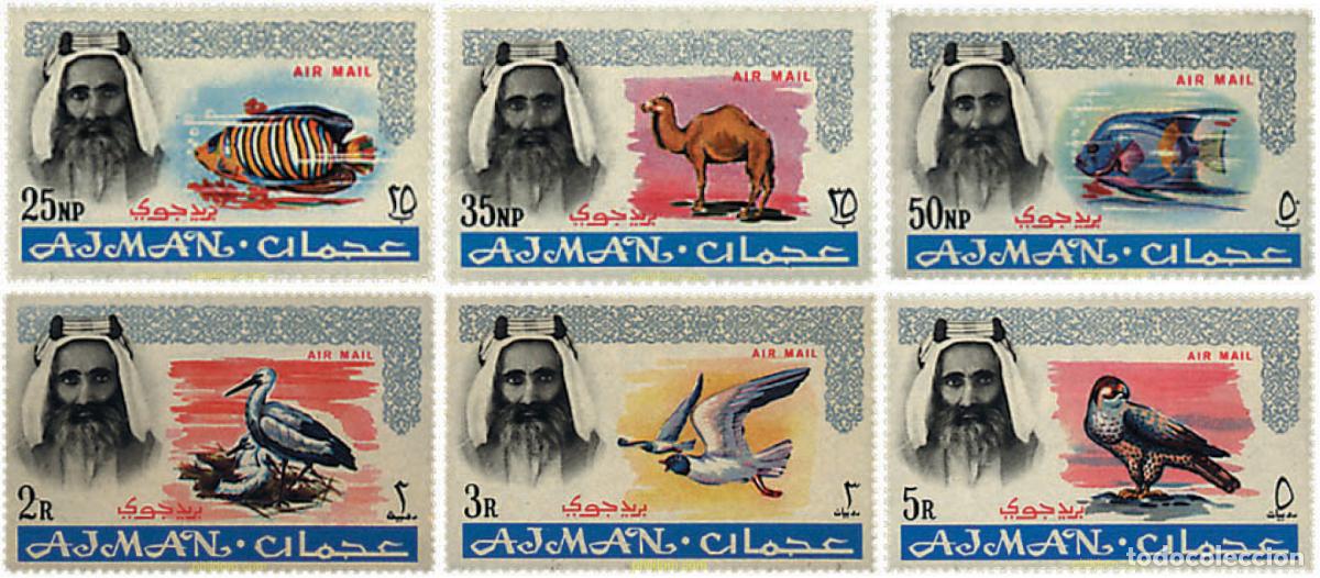 Sellos: 688946 MNH AJMAN 1965 FAUNA