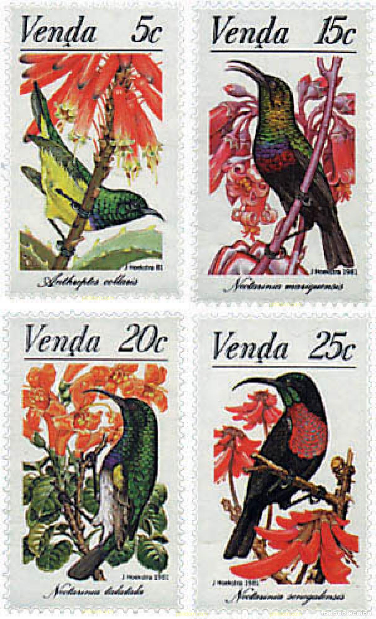 Sellos: 92710 MNH VENDA 1981 AVES