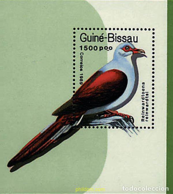 Sellos: 33647 MNH GUINEA BISSAU 1989 PALOMA