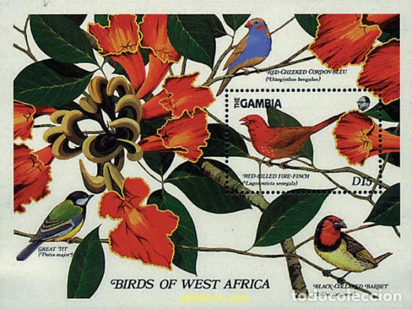 Sellos: 294657 MNH GAMBIA 1989 AVES