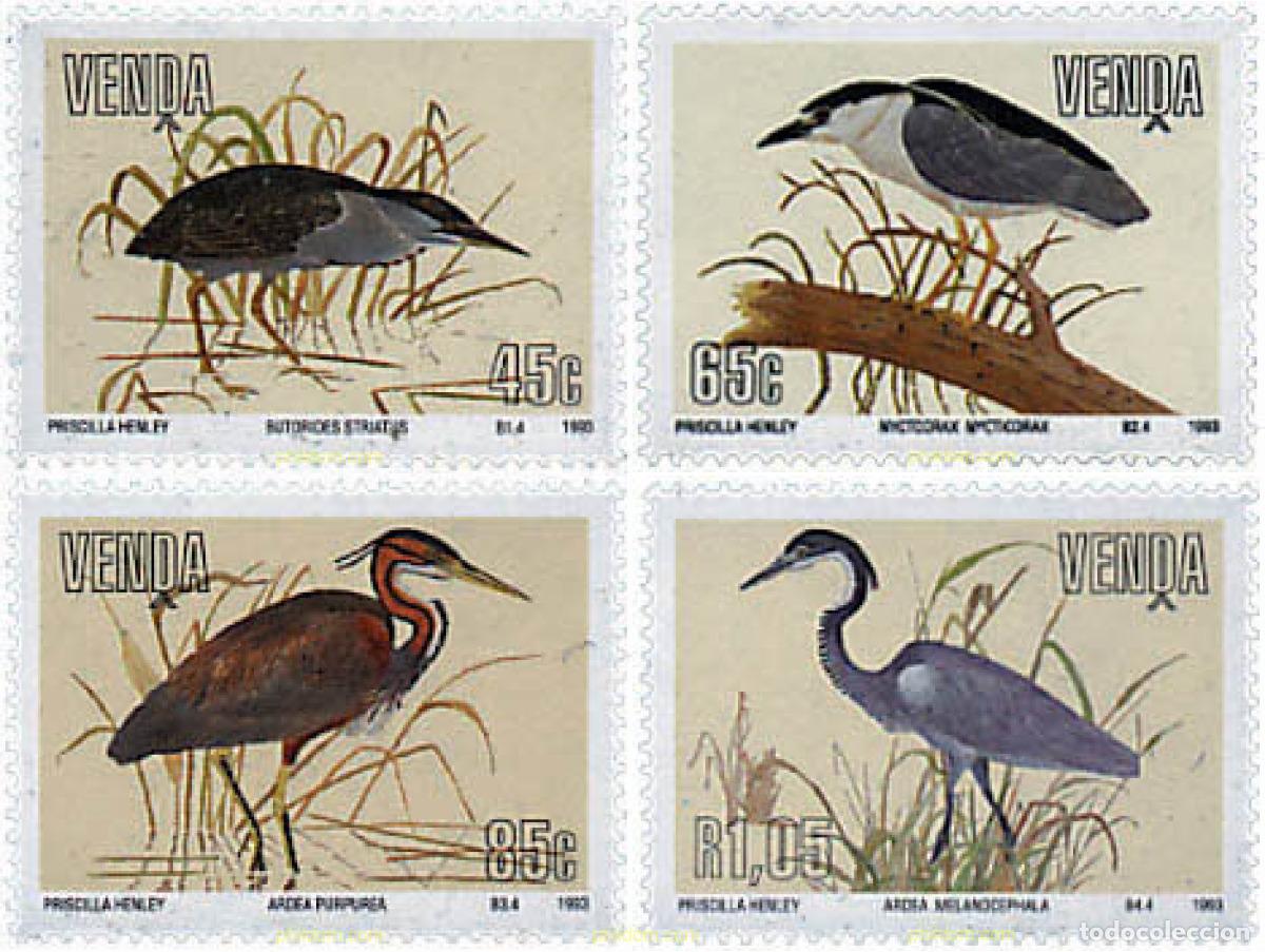 Sellos: 33721 MNH VENDA 1993 AVES ACUATICAS
