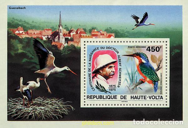 Sellos: 35204 MNH ALTO VOLTA 1975 CENTENARIO DEL NACIMIENTO DE ALBERT SCHWEITZER