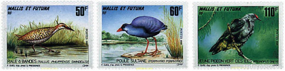 Sellos: 45872 MNH WALLIS Y FUTUNA 1993 AVES INDIGENAS