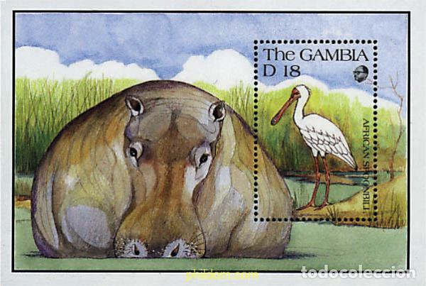Sellos: 316847 MNH GAMBIA 1991 VIDA SALVAJE