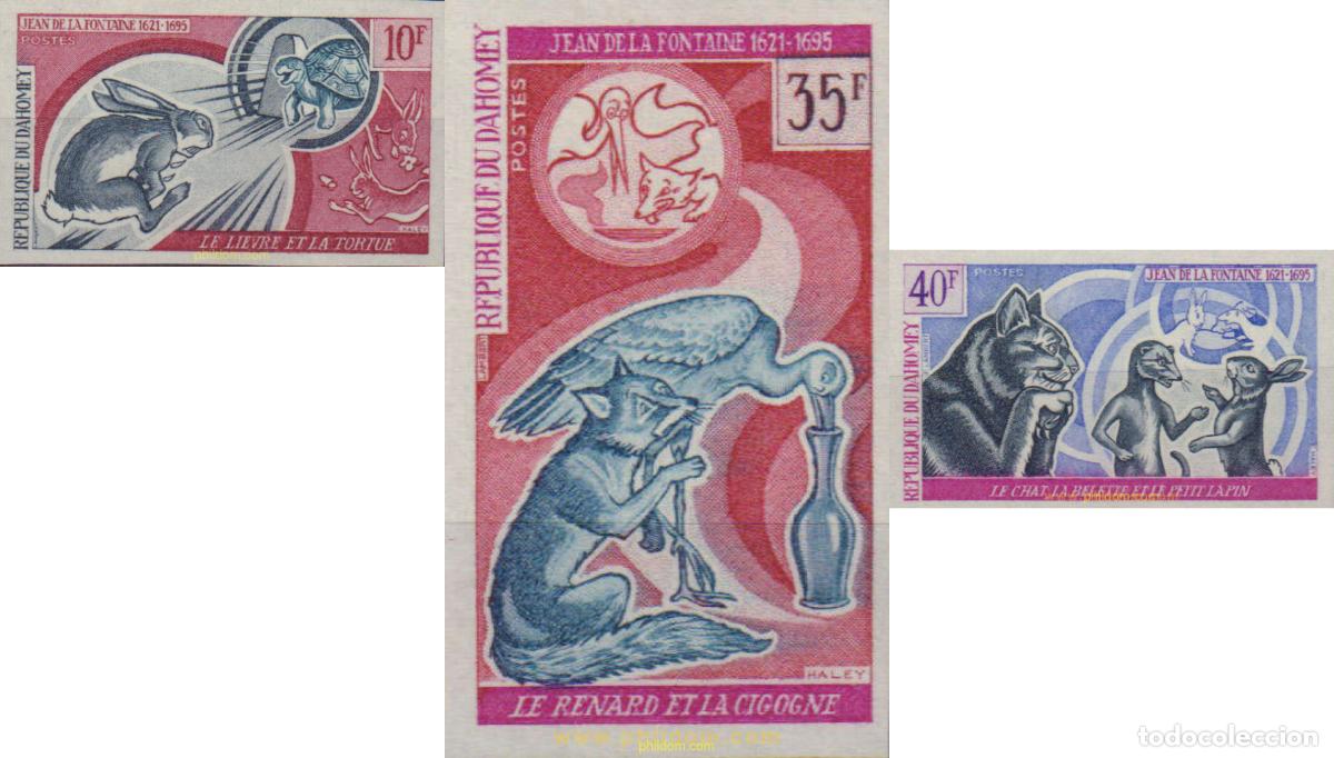 Sellos: 18564 MNH DAHOMEY 1972 FABULAS