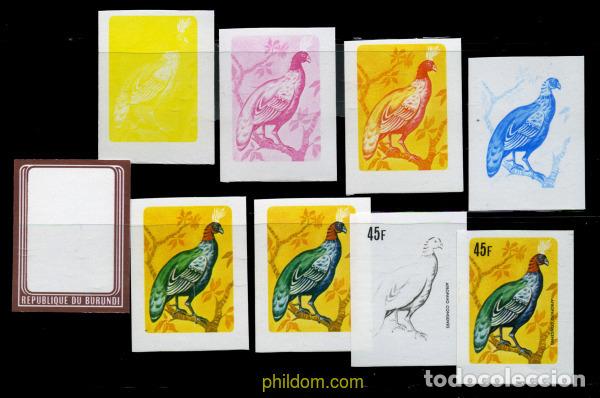 Timbres: 202419 MNH BURUNDI 1980 AVES