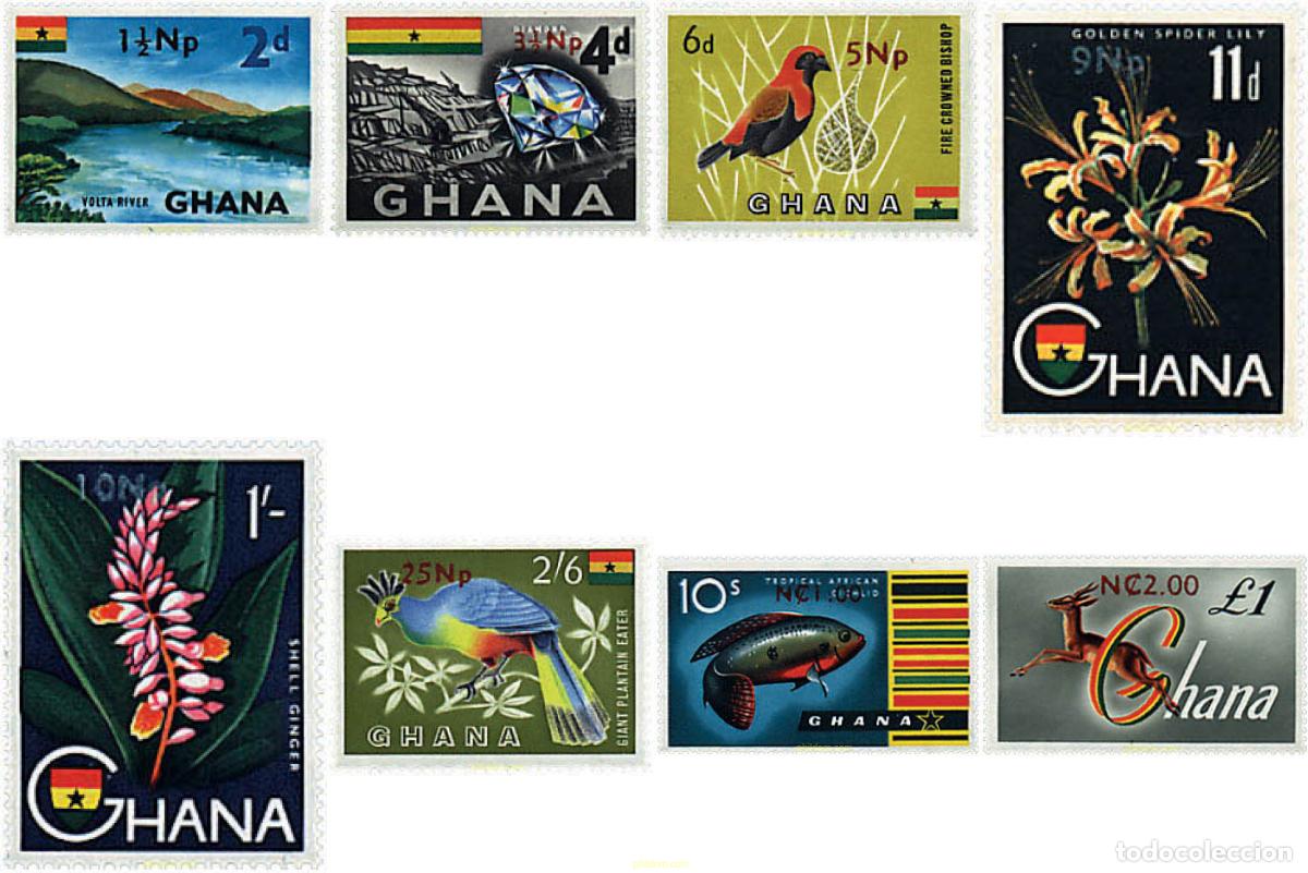 Sellos: 335659 MNH GHANA 1967 MOTIVOS VARIOS