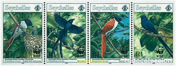 Sellos: 5251 MNH SEYCHELLES 1996 MONARCA PARAISO DE SEYCHELLES