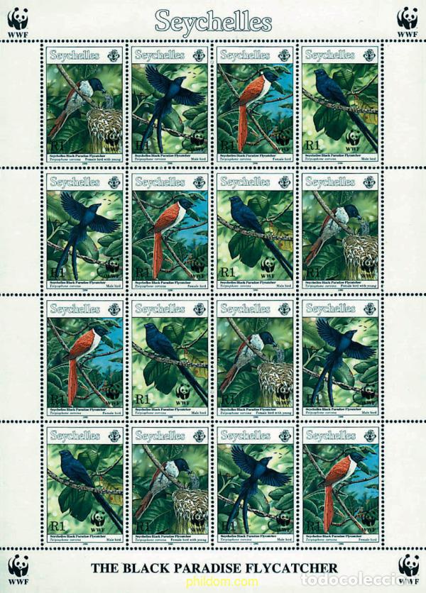 Sellos: 12667 MNH SEYCHELLES 1996 MONARCA PARAISO DE SEYCHELLES