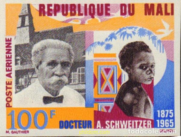 Sellos: 21073 MNH MALI 1965 MUERTE DEL DOCTOR ALBERT SCHWEITZER