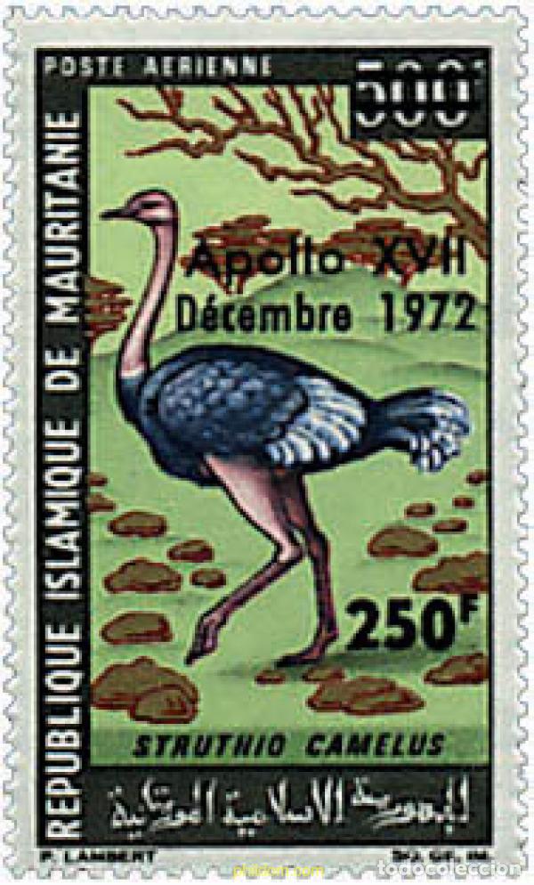Sellos: 34066 MNH MAURITANIA 1973 APOLLO XVII