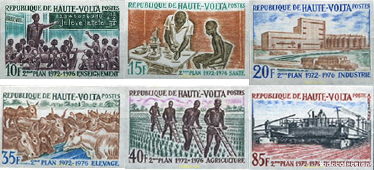 Sellos: 19116 MNH ALTO VOLTA 1972 2 PLAN DEL DESARROLLO