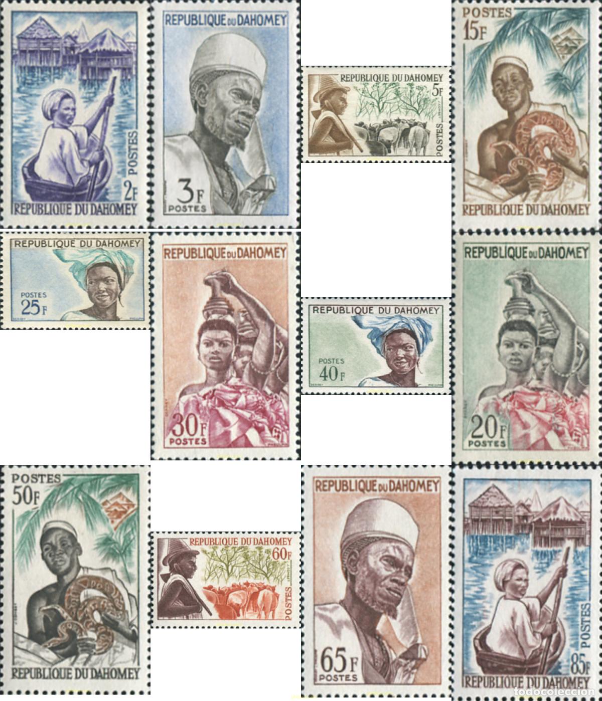 Sellos: 29915 MNH DAHOMEY 1963 INDIGENAS