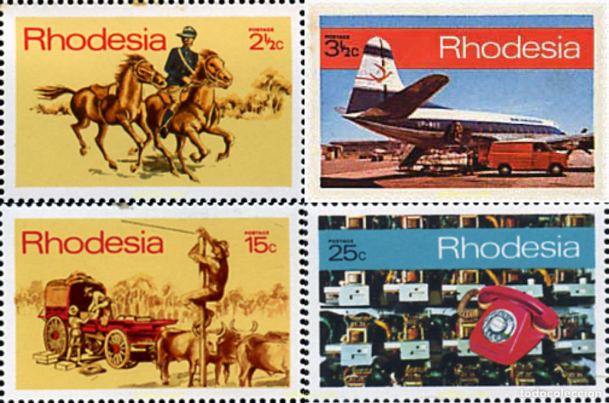 Sellos: 72360 MNH RODESIA 1970 CORREO Y TELECOMUNICACIONES